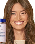 eSalon Permanent Hair Color & Dye Kit - Light Brown Golden - Professional-Grade Ammonia-Free Personal Colorist for Up To 100% Gray Coverage on All Hair Types