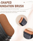 Long-Lasting Concealer Foundation Stick, Full Coverage Foundation Stick, Contouring foundation, Cover Blemishes for All Skin Types (NATURAL)