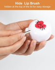 2 Pack Lip Balm Containers,Plastic Portable