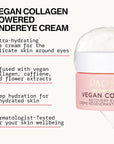 Pacifica Beauty, Vegan Collagen Overnight Recovery Eye & Face Cream, Hyaluronic Acid, Caffeine, Vitamin C & E, Hydrating & Moisturizing Skin Care for Aging and Dry Skin, 15ml - 0.5 fl oz