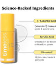 Timeless Skin Care Vitamin C Serum with Vitamin E & Ferulic Acid - Brightening Serum - for Oily & Dry Skin - Fragrance-Free - 1.7 oz