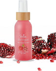 Shir 89ml - Pomegranate Facial Toner & Hydrating Mist - Natural Glow Toner for Women, Organic Brightening Toner for Daily Skincare, Suitable for All Skin Types, Refreshing & Hydrating