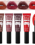 4 Colors Hydrating Glossy Liquid Lipstick Set, Moisturizing Shiny Tinted Lip Gloss, Nourishing Long Lasting Lip Stain Lip Blam for Girls And Women Makeup