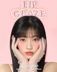 Chewy Lip Glaze, High Shine Lip Gloss, Korean Beauty (GZ05 Apple Dew, 3.5 grams)