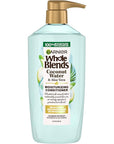 Garnier Whole Blends Coconut Water & Aloe Vera Refreshing Conditioner for Normal Hair, 26.6 Fl Oz, 1 Count (Packaging May Vary)