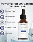 Lanmeri Ceuticals 15% Vitamin C + E + Ferulic Serum: Advanced Antioxidant Defense Formula with 1% Vitamin E & 0.5% Ferulic Acid – High-Stability Vitamin C Serum (1 fl oz)