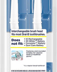 Oral-B Daily Clean Replacement Brush Heads for an Oral-B Electric Toothbrush, Pack of 3