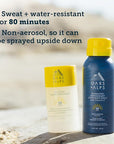Oars + Alps Hydrating SPF 50 Sunscreen Spray, Infused with Vitamin C and Antioxidants, Water and Sweat Resistant, TSA Friendly, 1.87 Oz