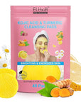 Turmeric Cleansing Pads, Kojic Acid Cleansing Pads - Gentle and Effective Daily Skincare for Face and Body