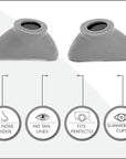 Super Sunnies Slim Flex UV Eye Protection, FDA Compliant Individual Tanning Goggles Eyeshields