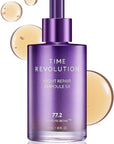 MISSHA Time Revolution Night Repair Face Serum Ampoule (5th Gen) - Overnight Probiotic Skincare for Revitalization and Radiance, 1.69 Fl Oz