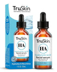 TruSkin Hyaluronic Acid Serum for Face + 7 Ultra Hydrating Ingredients – Best Face Serum for Moisturizing, Visibly Plumping Skin & Smoothing the Look of Fine Lines, 1 fl oz