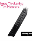 Almay Thickening & Tint Mascara, Instant Soft Full Volume, Conditions & Darkens Natural Lashes Over Time, No Flaking or Clumping, 401 Blackest Black, 0.28 fl oz