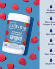 Ultima Replenisher Daily Electrolyte Drink Mix – Blue Raspberry, 90 Serving – Hydration Powder with 6 Key Electrolytes & Trace Minerals – Keto Friendly, Vegan, Non-GMO & Sugar-Free Electrolyte Powder