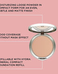 ARTDECO Hydra Mineral Compact Foundation Refill - natural - 0. 35 Oz