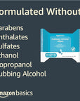 Amazon Basics Hydrating Makeup Remover Wipes, 150 wipes (Pack of 6)