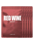 Lapcos red wine sheet mask,
