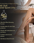 Millennium Tanning Solid Black Special Reserve 200X, Tanning Lotion w/Tattoo Protector, 13.5 Ounces