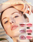 2Pcs Watermelon Lip Balm Honey Pot Exfoliator