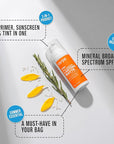 Carpe Primer Face Makeup Base ~New~ Zinc Mineral Tinted Sunscreen