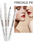 AKARY Freckle Pen Professional Lifelike Face Concealer Point Natural coffee)