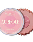 Blush Duo Aureole - High Pigmented Pink Blush Use Separately, 0.53 Oz
