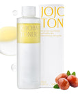 PINKWONDER USDA Organic 100% pure Jojoba oil toner | Hydrating Essence for Skincare | Korean Facial Toner with Jojoba Oil & Wild Strawberry Leaf Extract (6.76oz)