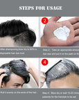 Temporary Grey Hair Color Wax,Natural Hair Spray Color Washable For Kids Women Men For Dark Light Hair Hairstyle Cosplay Halloween Party Christmas Diy Hairstyle