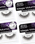 Ardell Mega Volume Lash 259 Multi-Layered False Lashes with Curl Technology, 4 pairs