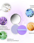 Lavender Matte Setting Powder, Oil Control Smooths Facial (Purple, 0.) 38oz
