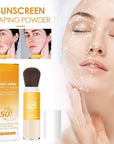 Sunscreen Setting Powde Spf 50 Pa++Mineral Setting Powder Lightweight Concealer