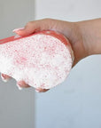 Spongeables Anti Cellulite Body Wash in a 20+ Wash Sponge, English Rose, 3 Count