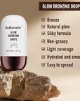 Bronzing Drops For Face, Liquid Bronzer Glow Drops, Bronze Glow)
