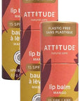 ATTITUDE Plastic-free Lip Balm with Sun