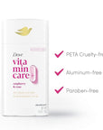 Dove VitaminCare+ Aluminum Free Deodorant Stick for 72H Odor Protection Raspberry & Rose Breathable Deodorant for Women 2.6 oz
