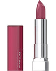 Maybelline Color Sensational Lipstick, Lip Makeup, Cream Finish, Hydrating Lipstick, Nude, Pink, Red, Plum Lip Color, Rose Embrace, 0.15 oz; (Packaging May Vary)