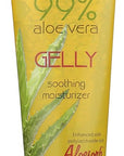 Lily Of The Desert 99% Aloe Vera Gelly Soothing Moisturizer, 4 Ounce (Pack of 3)