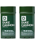 Duke Cannon Supply Co. Anti-Perspirant Deodorant for Men 3 oz. Naval Diplomacy, 2 Pack - Unique Masculine Scent, Odor Control & Soothe Skin