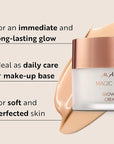 M. Asam MAGIC CARE Glow Up Cream (1.69 Fl Oz) - Light facial cream with immediate & long-term glow effect, skincare for fresh and youthful complexion, ideal as day care & as make-up base.