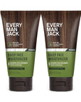 Every Man Jack Daily Face Lotion for Men - Deeply Moisturize and Revive Dry, Tired Skin with Hyaluronic Acid, Aloe Vera and Niacinamide - 2.5 oz Men’s Face Lotion (2 Pack)