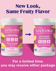 Ultima Replenisher Daily Electrolyte Drink Mix – Pink Lemonade, 90 Serving – Hydration Powder with 6 Key Electrolytes & Trace Minerals – Keto Friendly, Vegan, Non-GMO & Sugar-Free Electrolyte Powder