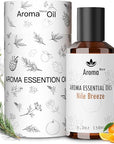 Aroma Diffuser Oil - Nile Breeze | Inspired by JW Marriott Hotel Scent | Hotel Fragrance Oil Essential Oil Blend for Aromatherapy Machines | Citrus, Jasmine & Cedarwood | for Large Rooms | 5.3 fl oz