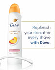 Dove Advanced Care Antiperspirant Deodorant Dry Spray Peach & Chamomile Tea 3ct underarm care boosts skin's ceramide levels 72hour odor control &all-day sweat protection ProCeramide technology 3.8 oz