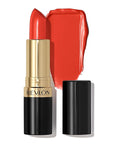 Revlon Super Lustrous Lipstick, Creamy Formula For Soft, Fuller-Looking Lips, Moisturized Feel, 750 Kiss Me Coral, 0.15 oz