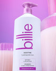 Billie Soothe Comforting Body Lotion, Oat Milk + Ceramides, 18oz