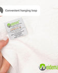 100% Cotton Washcloths Set 13” x 13” | White Towels | Set of 12 Ultra Soft and Highly Absorbent Washcloths Sets for Bathroom, Gym, Hotel, Spa | Machine Washable Face Towel