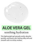 Organic Aloe Vera Gel for Skin, Face, Body, After Sun Care - USDA Certified Organic, 12 fl. oz.