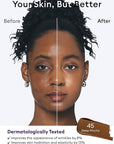MISSHA M PERFECT COVER SERUM BB CREAM No.45 Deep Mocha- Deep with Cool Undertone, Skin Tint, Tinted Moisturizer, Skin Care Foundation Makeup, Superfood Complex, Glass Skin, Korean Makeup, 1.18 Fl oz