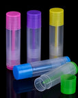 50 pcs, Multi-Color Empty Lip Balm