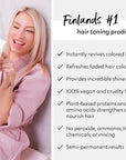 Four Reasons Color Mask - Caramel - (27 Colors) Toning Treatment, Color Depositing Conditioner, Tone & Enhance Color-Treated Hair - Semi Permanent Hair Dye, Vegan and Cruelty-Free, 6.76 fl oz